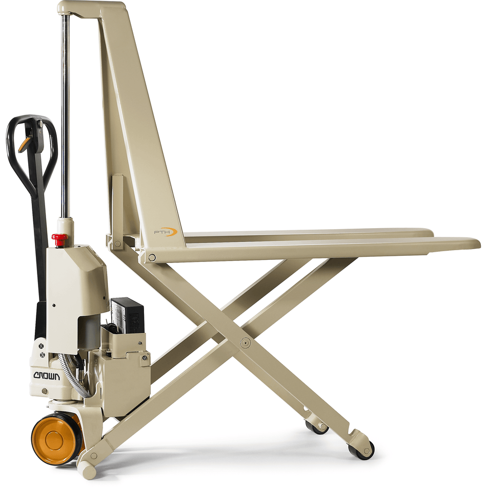 Crown PTH 50 PS Series Handhubwagen mit elektrischem Scherenhub, 1150 mm Gabellänge, Tragfähigkeit 1000 kg